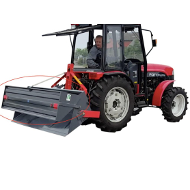 Bagdør DEK bagtipsskovl 200cm