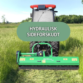 Slagleklippere hydraulisk sideforskudte  - Flere størrelser