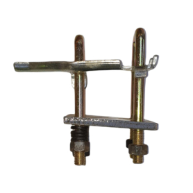 U type of bolt with metal plate