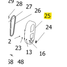 Remskærm Efge200/220