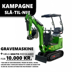 Kompakt gravemaskine 800 kg