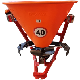 Saltspreder pk200H - til mindre traktorer - ca 200 ltr - Hydraulisk mængdejustering