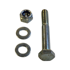 bolt/møtrik m10x80 8.8 t/fjede