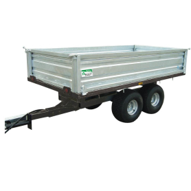 Galvaniseret trailer 2 ton
