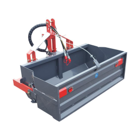 Bagtipskovl 100 cm hydraulisk tip med dør