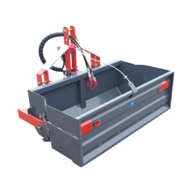 Bagtipskovl 120 cm hydraulisk med bagdør