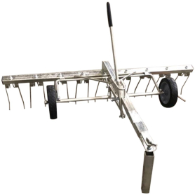 Gårdrive til plænetraktor 110 cm