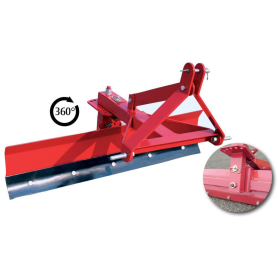 Skrabeblad medium 210 cm