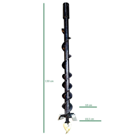 Løst jordbor A3 - 18.5cm