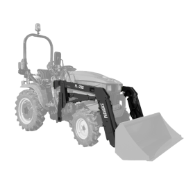 Frontlæsser PL-200P magnetventil, self-leveling, joystick ( PADAGAS )