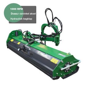 Premium slagleklipper - DH 280 cm. - hydraulisk bagklap