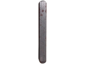 Belt pulley flat key C