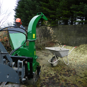 Flishugger til minilæsser - max 8 cm træ